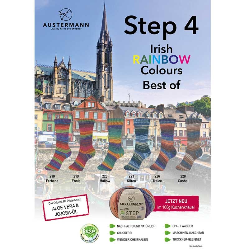 Austermann Step 4 - Irish Rainbow - 218 - Ferbane