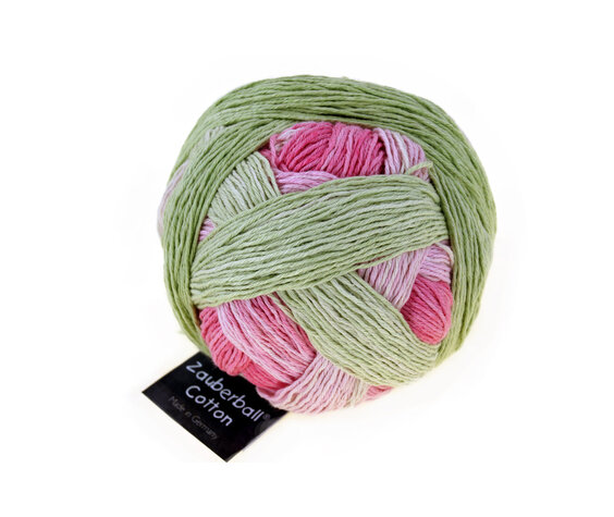 Schoppel Wolle Zauberball Cotton - Nr. 2340 - Rosige Zeiten
