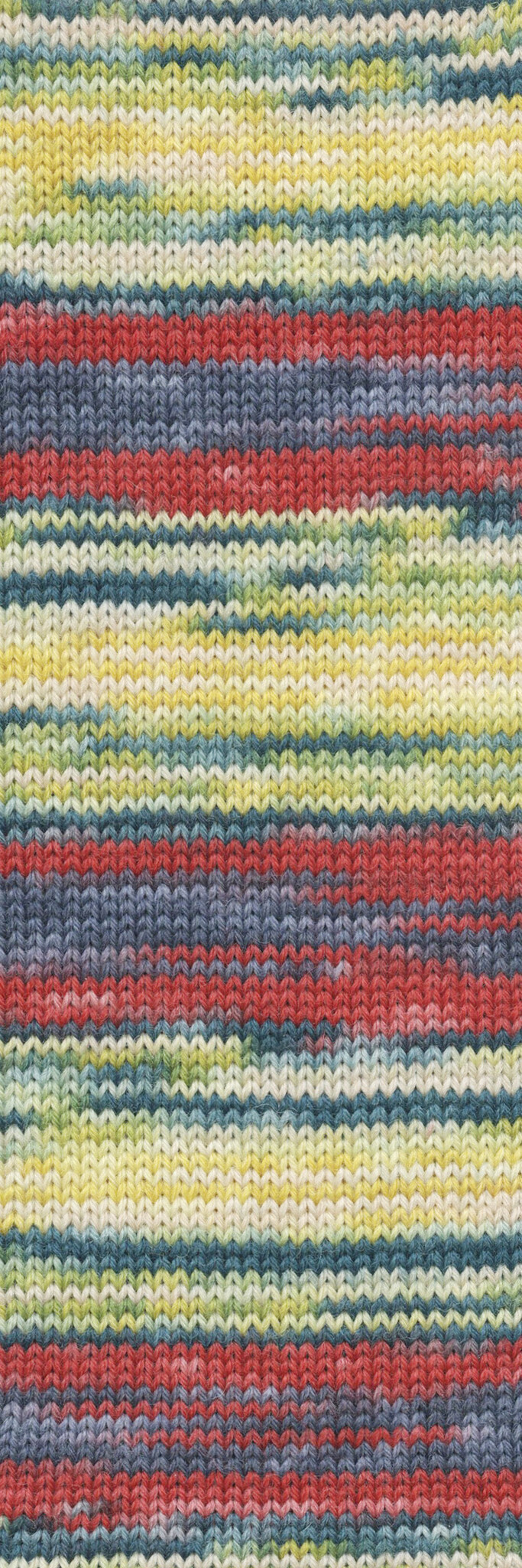 Lang Yarns Wool Addicts - Move - 004 - n grijs/rood/geel
