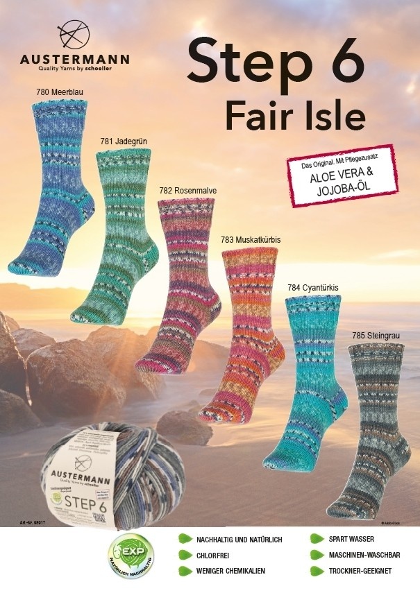 Austermann Step 6 Fair Isle - 784