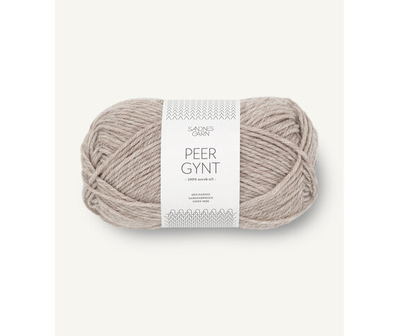 Sandnes Peer Gynt Nr. 2650 - gråbeige melert