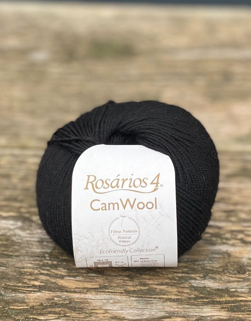 Rosarios 4 Camwool - 19 - zwart