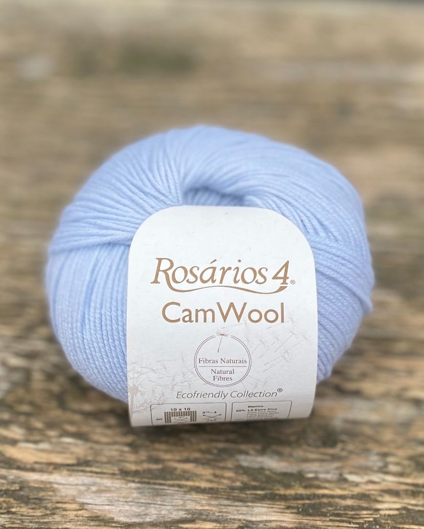 Rosarios 4 Camwool - 21 -zachtblauw