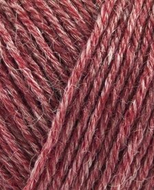 Nettle Sock Yarn - Nr. 1008 - mørk rød