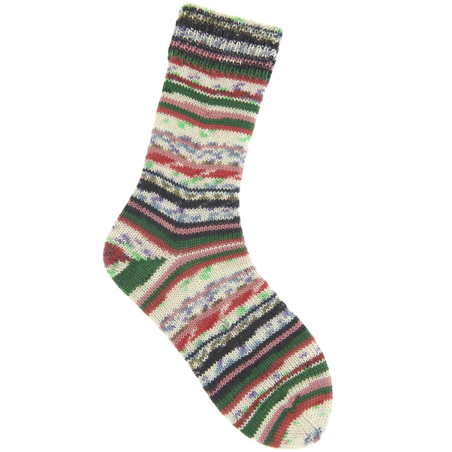 Rico design Socks Neon Fair Isle - 003 - Stylo