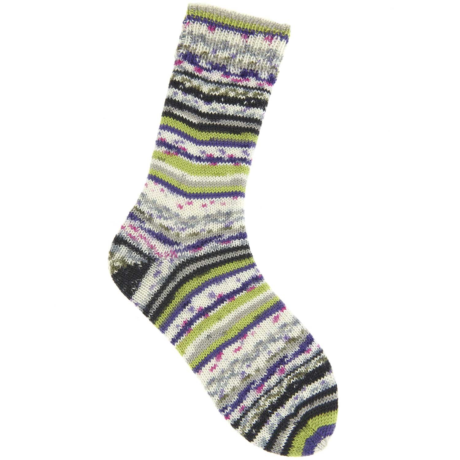 Rico design Socks Neon Fair Isle - 006 - Sailor