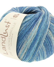 Landlust "Die Sockenwolle" - 802 - blauw