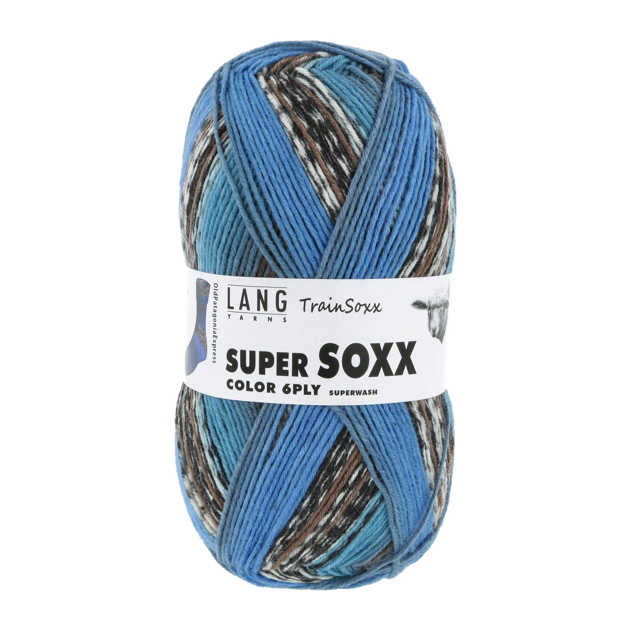 Lang Yarns Super Soxx  6dr. - Nr.  491