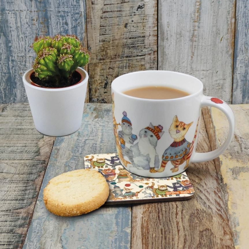 Emma Ball Mok - Kittens in mittens