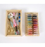 DMC DMC - Borduurgaren opbergdoos hout