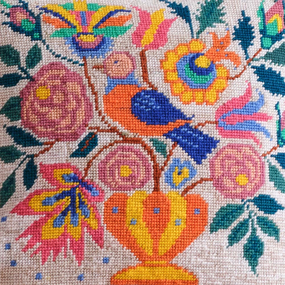 Ehrman Dutch Bird with Flowers