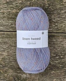 Rico - Socks Linen Tweed - 05 - blauw