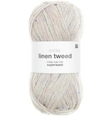 Rico Rico - Socks Linen Tweed - 01 - creme