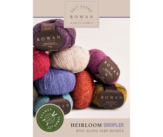 Rowan Felted Tweed Heirloom blanket - Martin Storey