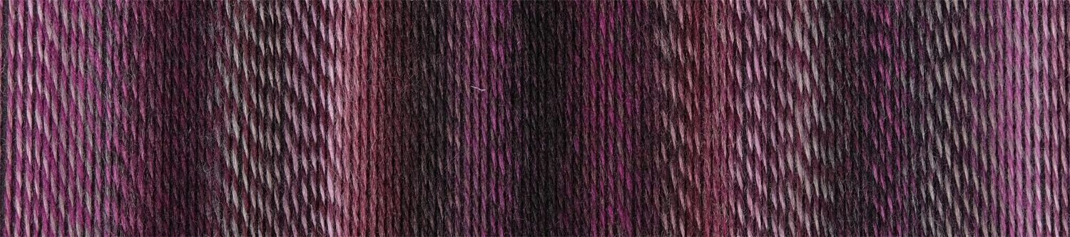 Schoppel Wolle Zauberball Crazy - Nr. 2543 - Dark Roses Inspiration Kieran Foley