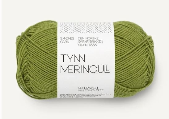 Sandnes Tynn Merino Ull -  9564 - Matcha