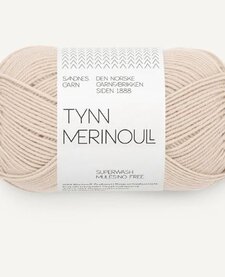 Tynn Merino Ull - Nr. 2321 - Marzepan