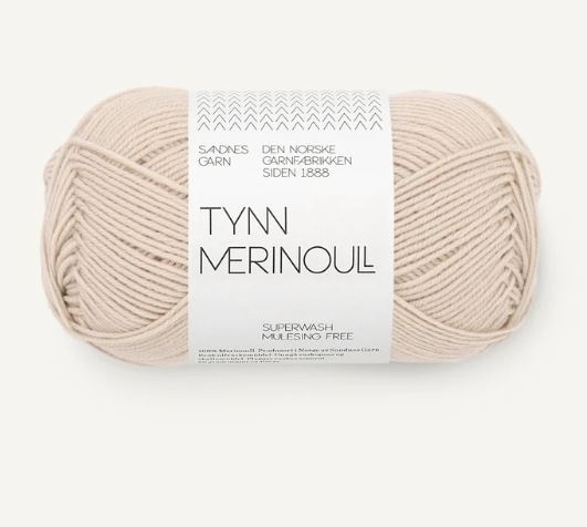 Sandnes Tynn Merino Ull - Nr. 2321 - Marzepan