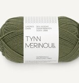 Sandnes Tynn Merino Ull - Nr.  9062 - Oliv