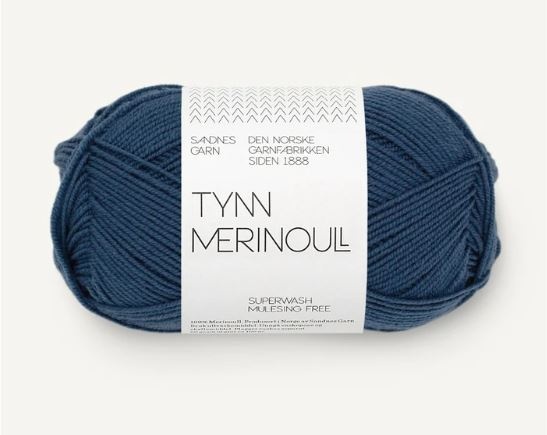 Sandnes Tynn Merino Ull - Nr.   6062 - Dark blue