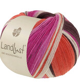 Lana Grossa Landlust "Die Sockenwolle" - 135 - rood/fuchsia