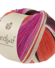 Landlust "Die Sockenwolle" - 135 - rood/fuchsia