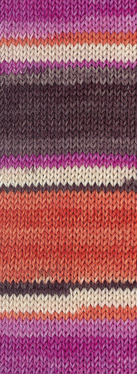 Lana Grossa Landlust "Die Sockenwolle" - 135 - rood/fuchsia