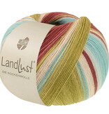 Lana Grossa Landlust "Die Sockenwolle" - 136 - lime/aqua