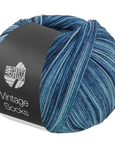 Meilenweit Vintage socks - 1055 - blauw