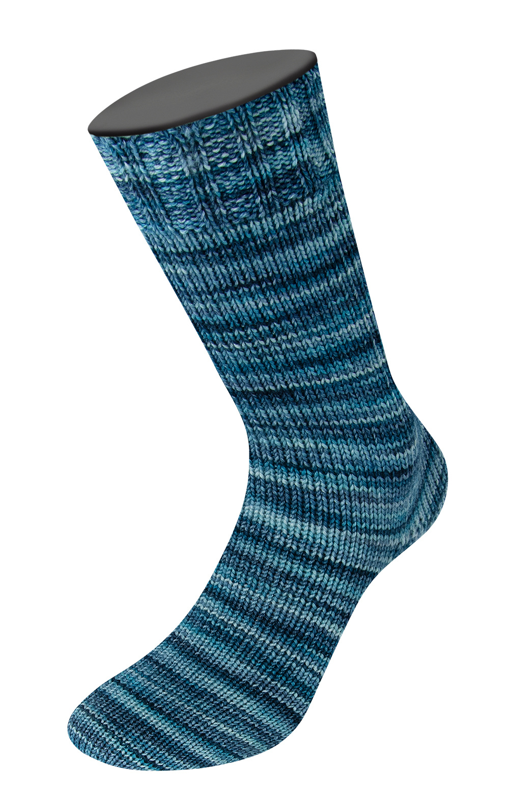 Lana Grossa Meilenweit Vintage socks - 1055 - blauw