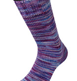 Lana Grossa Meilenweit Vintage socks -1056 - paars/rood