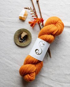 Wool Yarn in Bridget's Flame