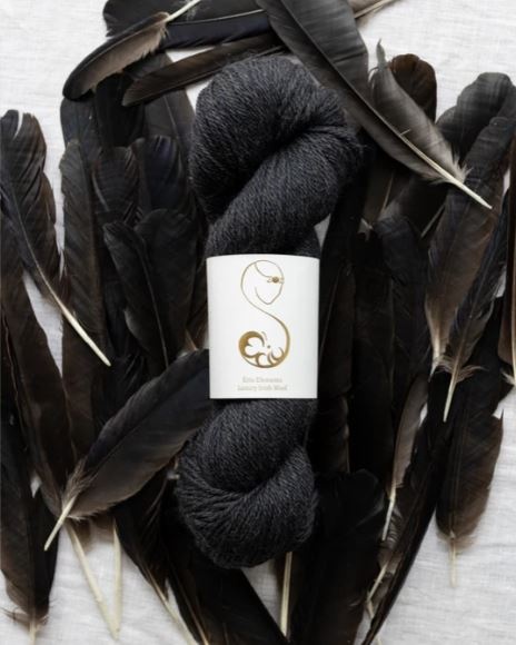 Ériu Ériu - Wool Yarn in Crow