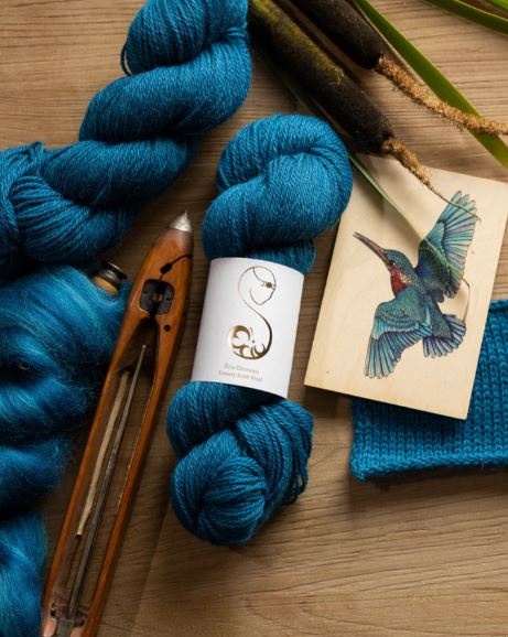 Ériu Ériu - Wool Yarn in Kingfisher