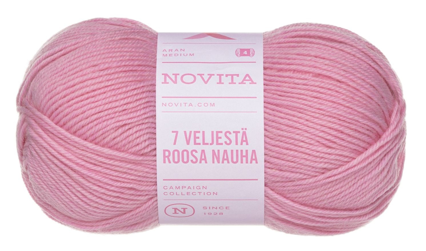Novita  7 Veljestä - Roosa Nauha - 5081