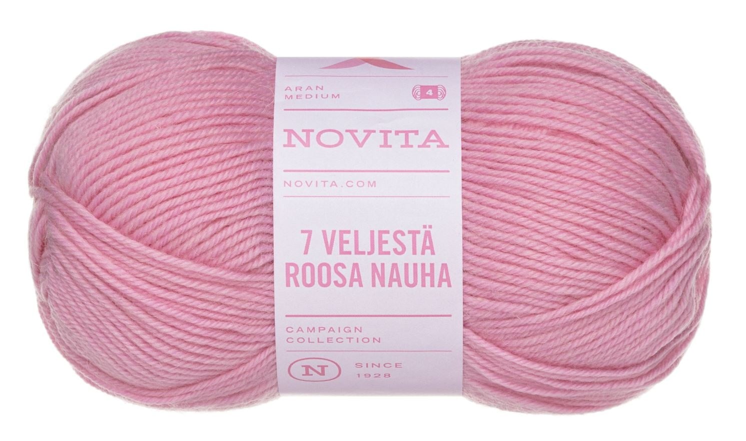 Novita  7 Veljestä - Roosa Nauha - 8651 - Copy