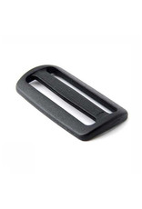 Allesvoordeliger Sliplock buckle 25 mm - black  - plastic - 5 pcs
