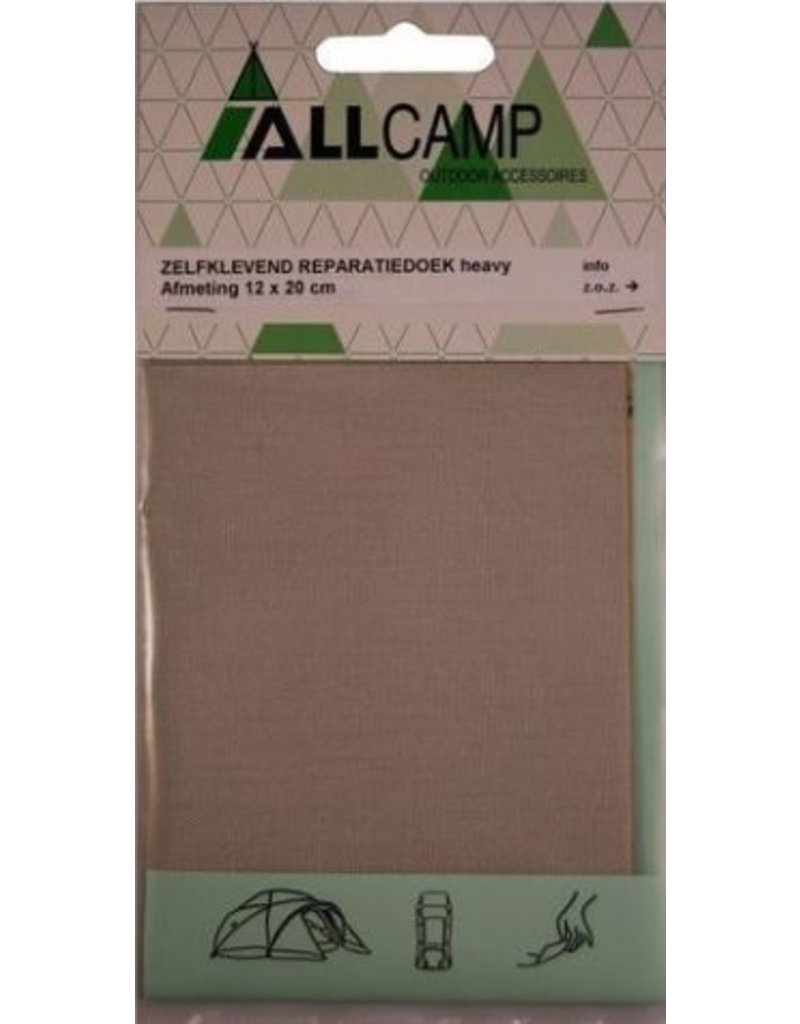allcamp Allcamp repairpatch heavy - grey - 12 x 20 cm