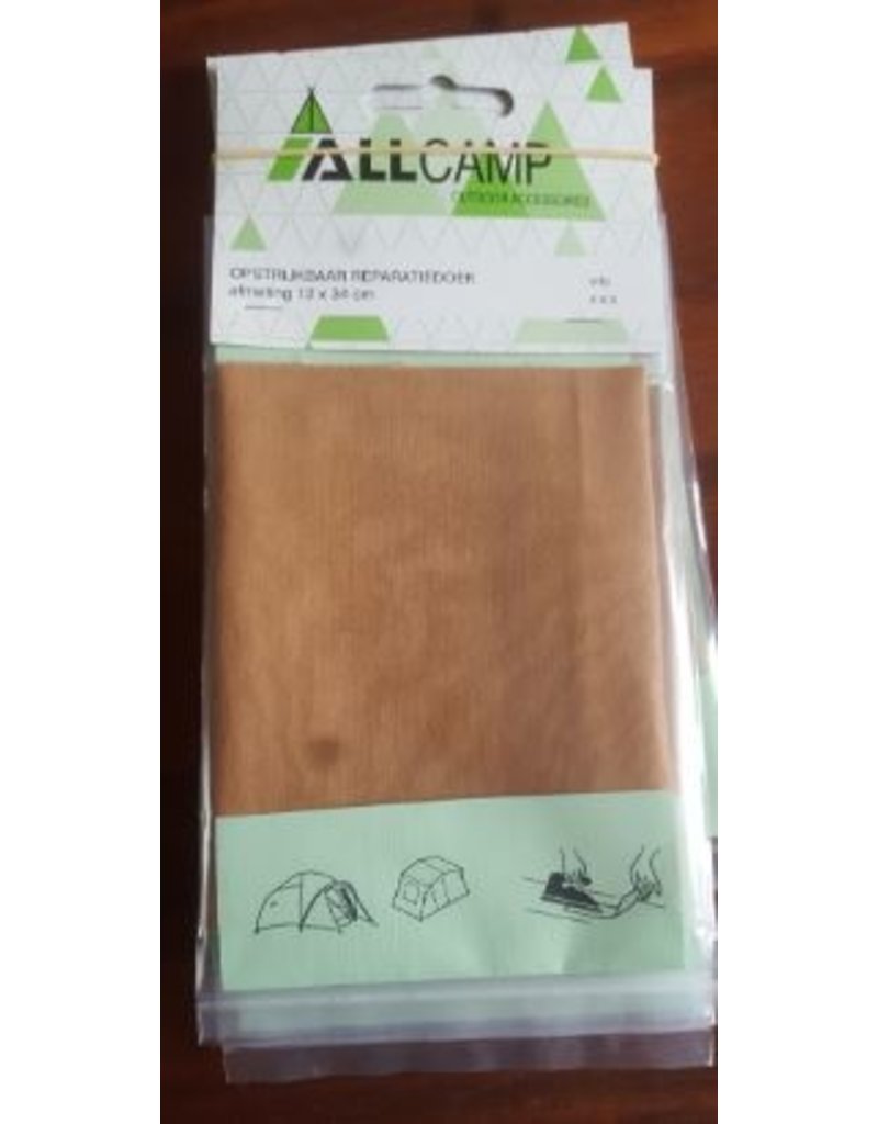 allcamp Allcamp repairpatch iron - Beige - 12 x 20 cm