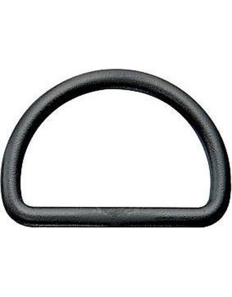 Allesvoordeliger D ring black 25 mm. (10 pcs)