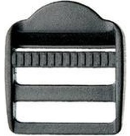 Allesvoordeliger Tention buckle 25mm black - 2 pcs