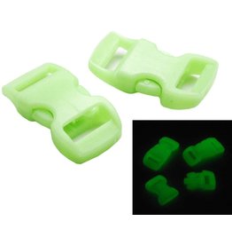 Allesvoordeliger Steekgesp 10 mm  glow in the dark - 5 stuks