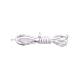 allcamp Allesvoordeliger Shock cord 3 mm White  5 metres -