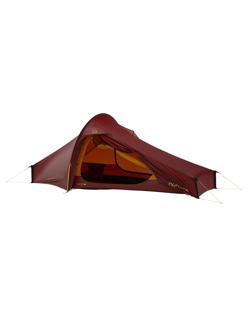 Nordisk Nordisk tent Telemark 2.2 LW rood - lichtgewicht tent