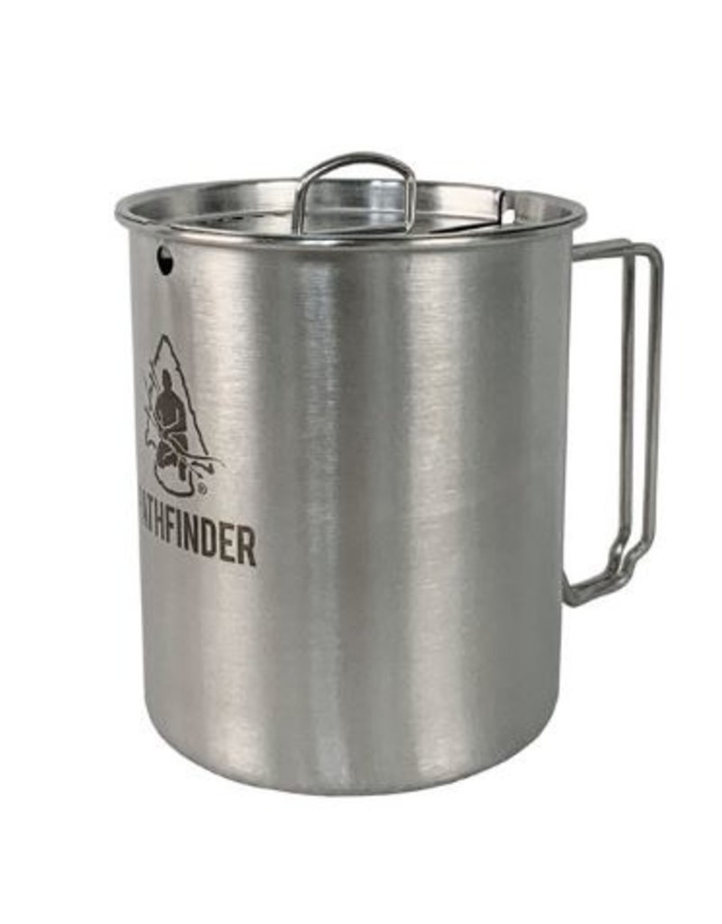 Pathfinder Outdoor gear Pathfinder Stainless steel 25oz. cup & lid
