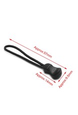 Create  Zipper puller zwart special one - 3 stuks