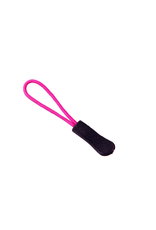 Create  Zipper puller pink black- 3 pcs