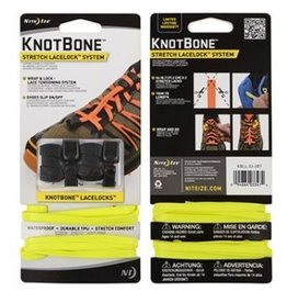 Nite Ize Nite Ize Knotebone shoe laces and lock yellow