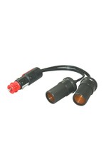 Haba kamperen Haba 12V adapterkabel uni naar 2x Kontra 12Volt