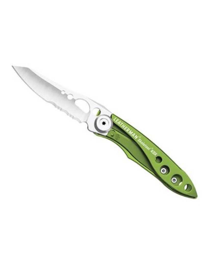 Leatherman leatherman pocket knife skeletool KBX sublime green